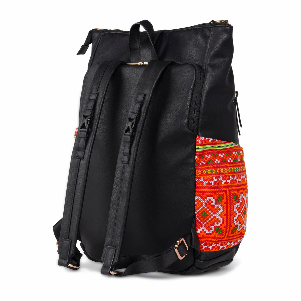 Black Voyager Backpack Red Ca Map – Rafi Nova