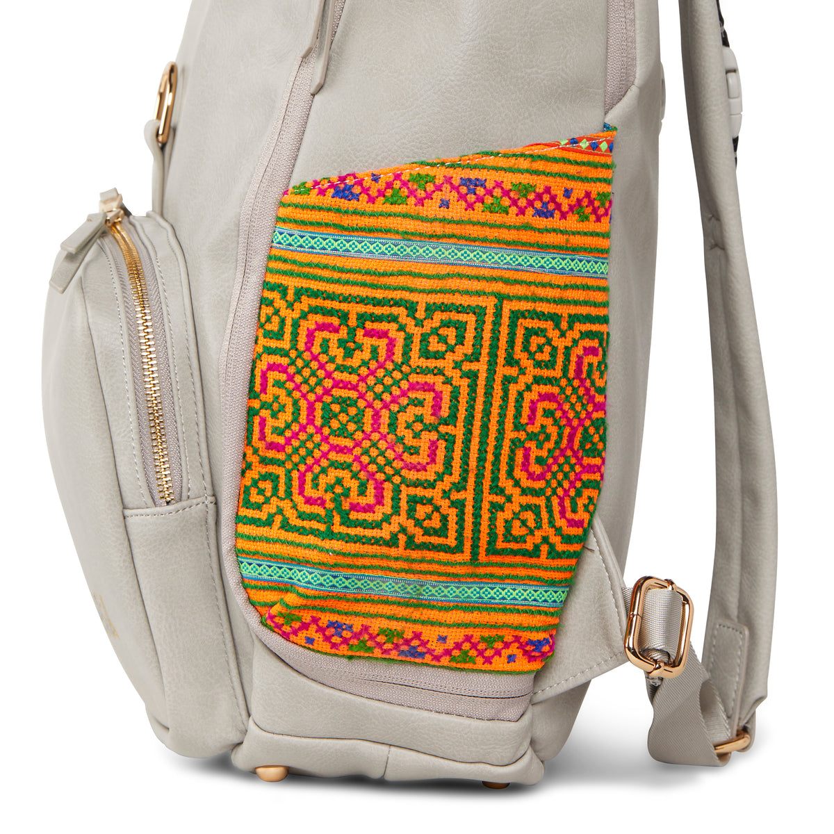 Grey Voyager Backpack Orange Dien – Rafi Nova