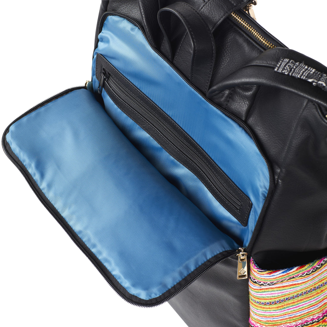 Black Voyager Backpack Red Paco 1405I