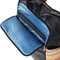 Black Voyager Backpack Red Paco 1405I