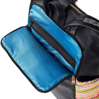 Black Voyager Backpack Red Tru Tung 0252