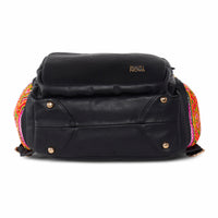 Black Voyager Backpack Red Paco 1401G