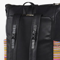 Black Voyager Backpack Multi Sapa 1397V