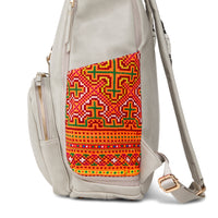 Grey Voyager Backpack Orange Chu Thap 1416