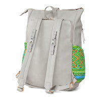 Grey Voyager Backpack Green Neon 1406F