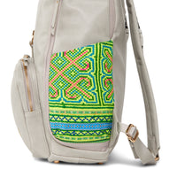 Grey Voyager Backpack Green Neon 1406F