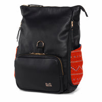 Black Voyager Backpack Red Paco 1405I