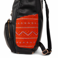 Black Voyager Backpack Red Paco 1405I