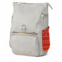 Grey Voyager Backpack Red Paco 1402K