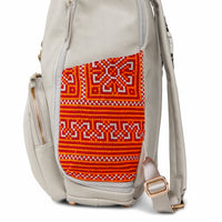 Grey Voyager Backpack Red Paco 1402K