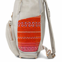 Grey Voyager Backpack Red Paco 1402S