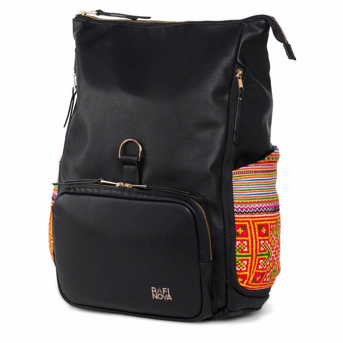 Black Voyager Backpack Multi Sapa 1397V