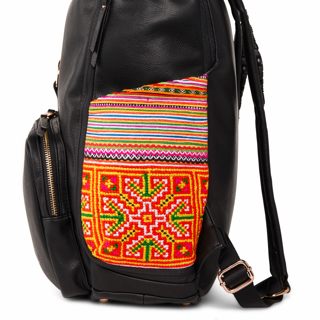 Black Voyager Backpack Multi Sapa 1397V