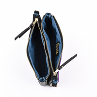 Runway Crossbody Hoang Hon - Black Leather