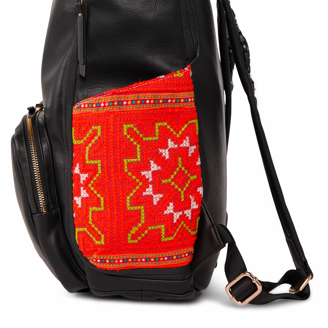 Black Voyager Backpack Red Tru Tung 0252