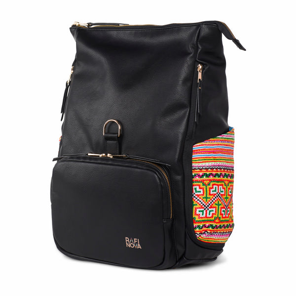 Black Voyager Backpack Multi Sapa