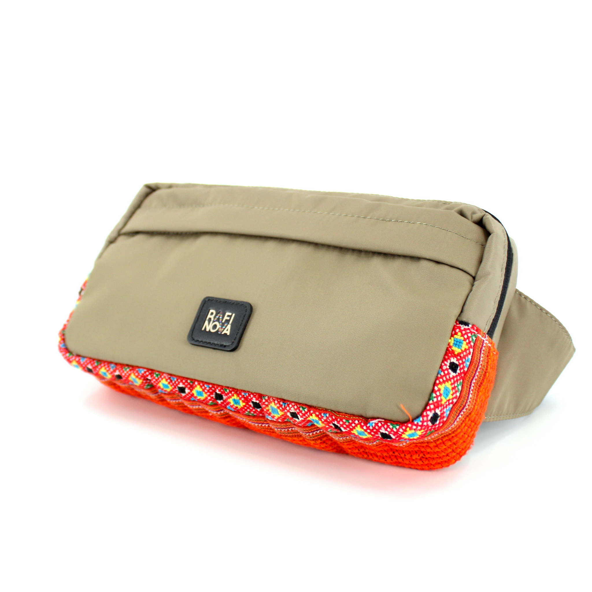 Around World Belt Bag Khaki Paco