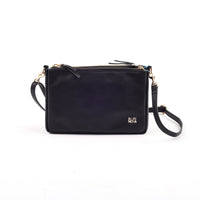 Runway Crossbody Hoang Hon - Black Leather