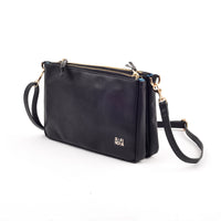 Runway Crossbody Hoang Hon - Black Leather