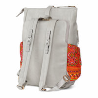 Grey Voyager Backpack Orange Chu Thap 1416