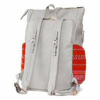 Grey Voyager Backpack Red Paco 1402M