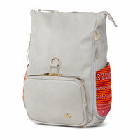 Grey Voyager Backpack Red Paco 1402S